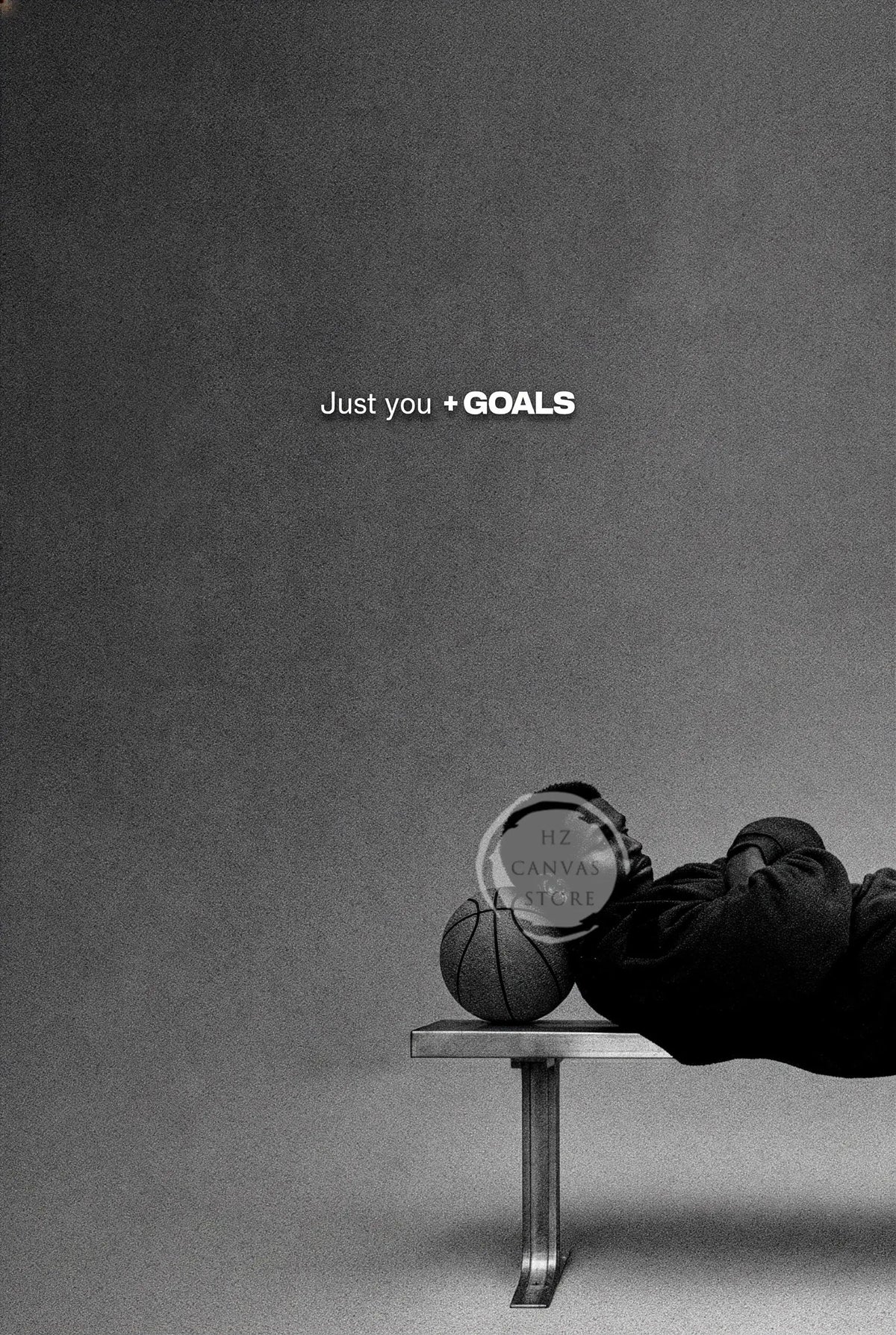 Vintage Basketball Sports Motivational Poster Be The Best Version of You Keep Going Home Gym Mamba Mentality Black White Decor