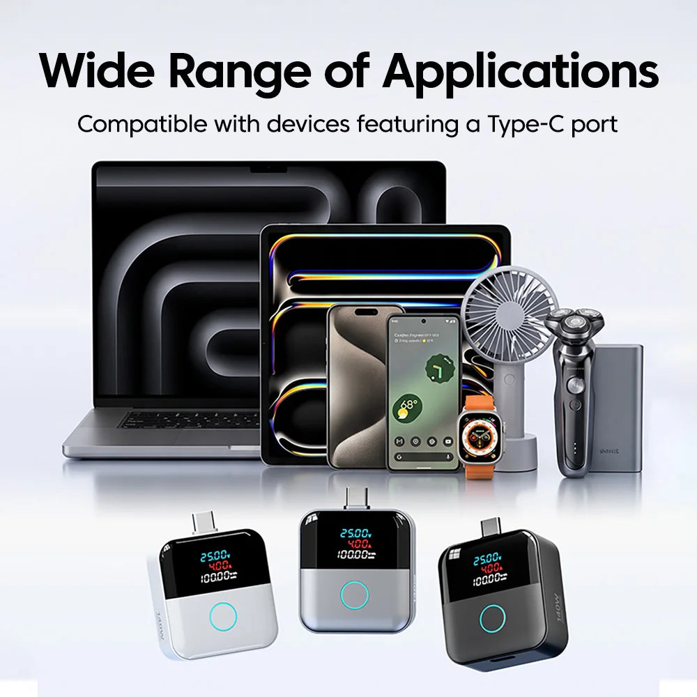 Intelligence Fully Charger Separator Auto Disconnect Charger Adapter USBC Charging Digital Display Phone Power Cut Off Separator